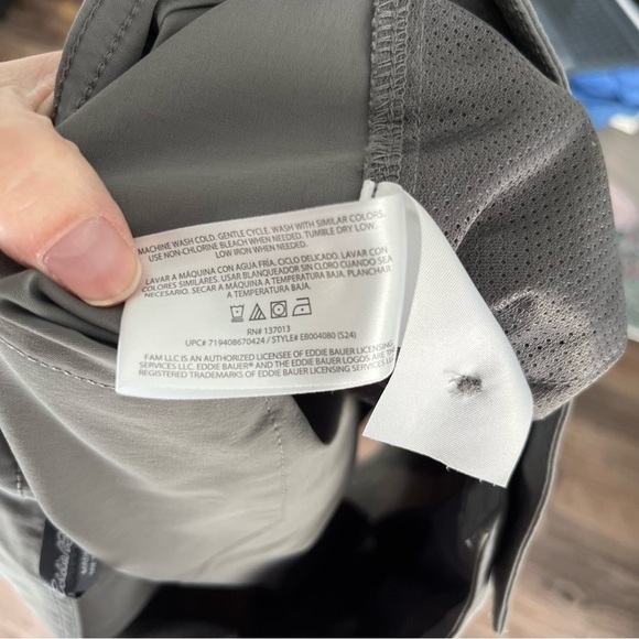 Eddie Bauer Short Women's 14 Cargo Pocket Gorpcore Nylon Quick Dry Hiking - Picture 10 of 11